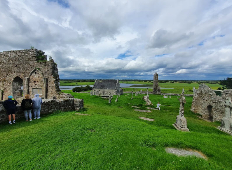 Clonmacnoise Monastic Site, Ireland